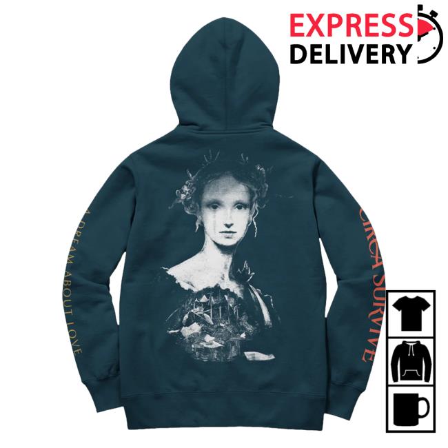Official Circa Survive ADAL A Dream About Love Sweater Navy Circasurvive Official Circa Survive ADAL A Dream About Love Crewneck Navy Circasurvive