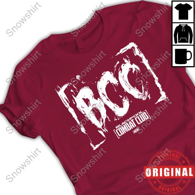 Blackpool Combat Club Sweatshirt AEWShop BCC Blackpool Combat Club T-Shirt