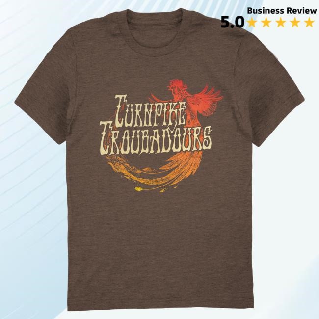 Official Turnpike Troubadours Merch Shop Rooster Popover Shirt