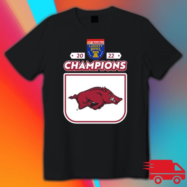 2022 Champions Autozone Liberty Bowl Arkansas Shirt 2022 Champions Autozone Liberty Bowl Arkansas Sweatshirt