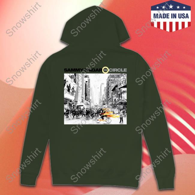 Official Red Rocker Sammy Hagar And The Circle Crazy Times Album T-Shirt Red Rocker Sammy Hagar And The Circle Crazy Times Album Sweatshirt