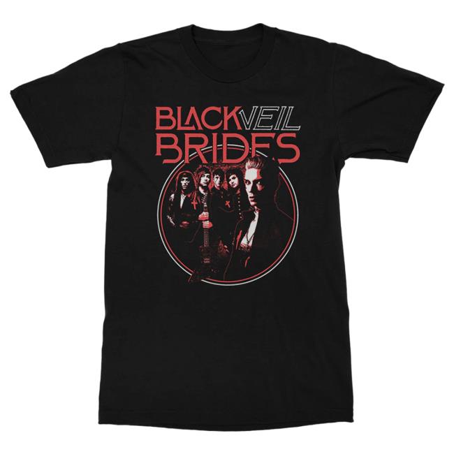 Official Black Veil Brides Merch Store Black Veil Brides Tomorrow Popover Shirt Black Veil Brides Clothing Shop
