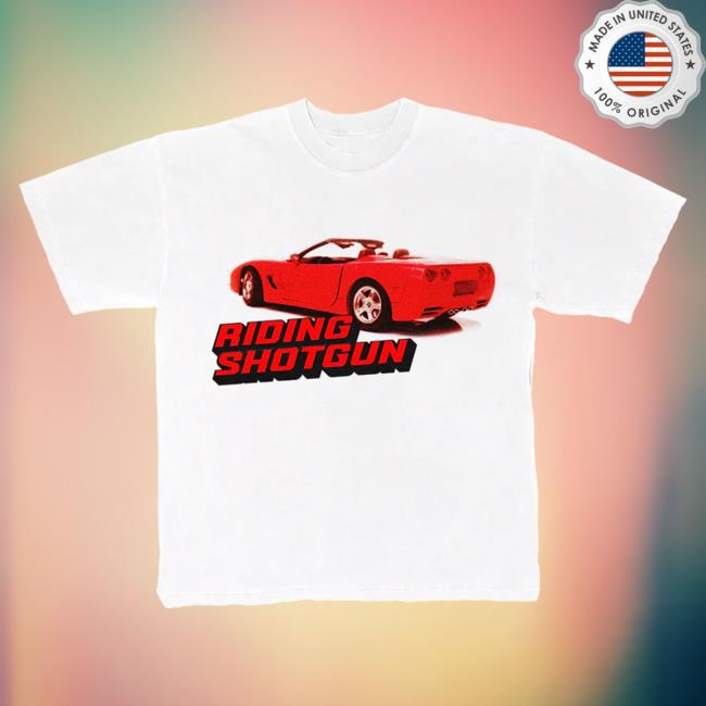 Official Fletcher Merch Store Riding Shotgun T-Shirt Fletcher Clothing Shop