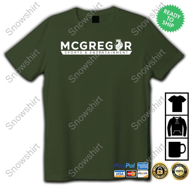Mcgregor Sports & Entertainment T Shirts