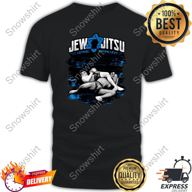 Official Levy Mma Natan Levy New Signature Jew-Jitsu Tee