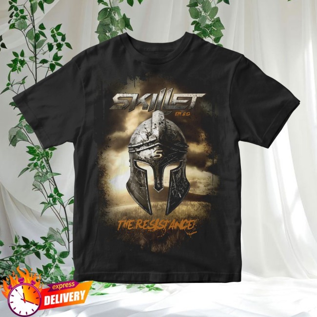 Skillet - Merch Skillet Resistance Helmet Tee Shirt