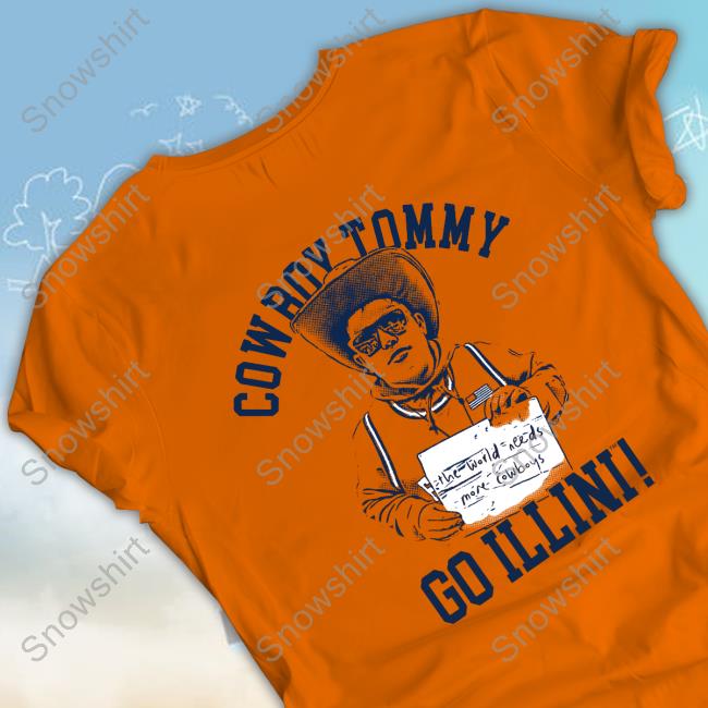 Official Cowboy Tommy Back Sides Tee Shirt