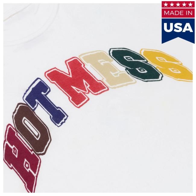 Hot Mess Varsity New Tee – Unwell Shop | Call Her Daddy