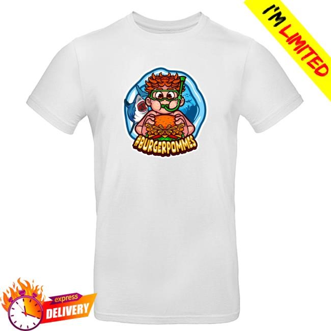 #BURGERPOMMES Unterwasser LS Hoodie LukasBS Shop | Burgerpommes by LunyMerch