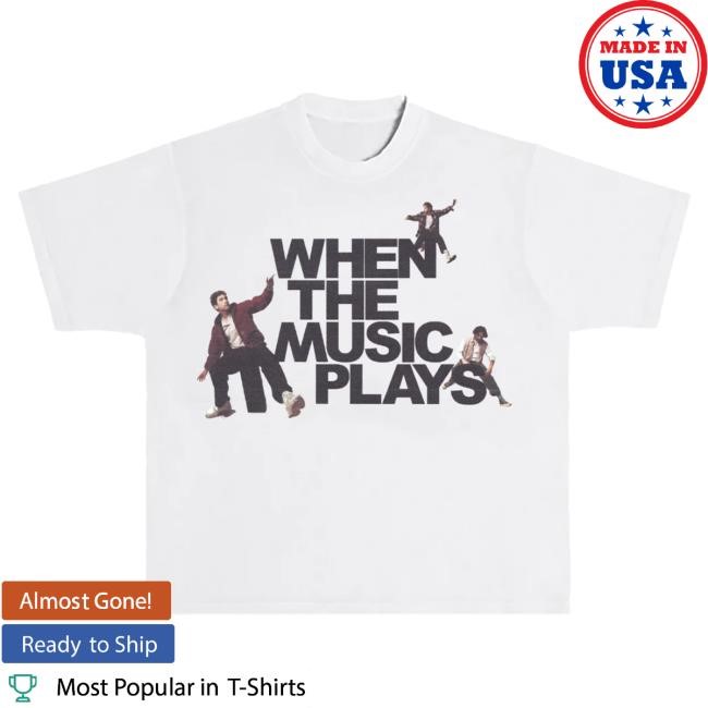 Official The Band Camino The Music Plays T Shirt