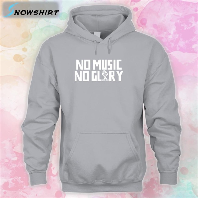 No Music No Glory Long Sleeve Shirt No Guts No Glory No Music No Glory Tee Stichtingngng