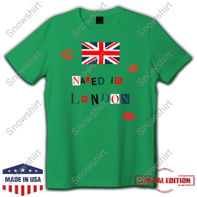 Naked In London Tee Official Iamchappell Roan Merch Naked In London Tee