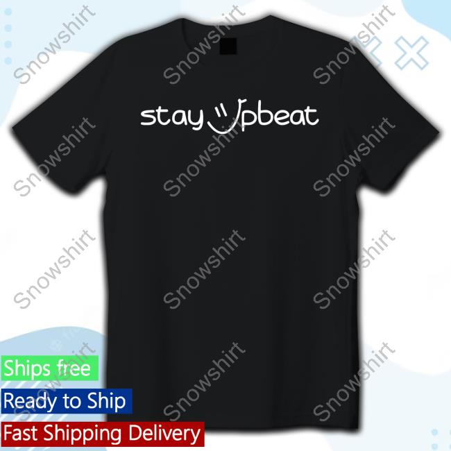 Team Balmert Merch Stay Upbeat Black Tee