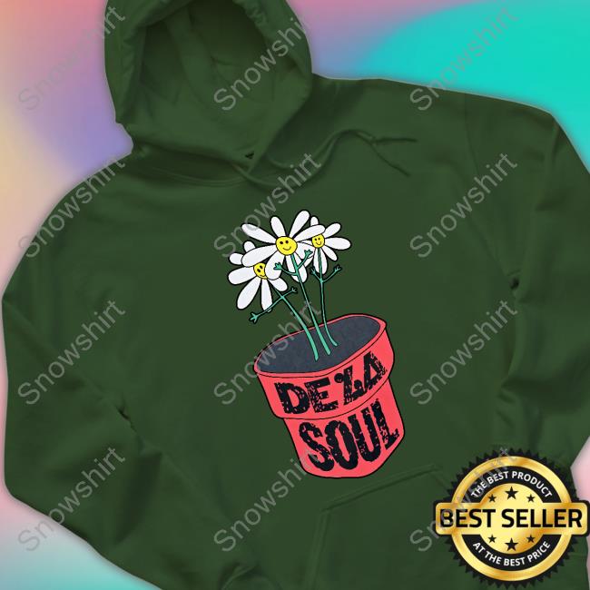 De La Soul Merch Flower Pot Tee Shirt