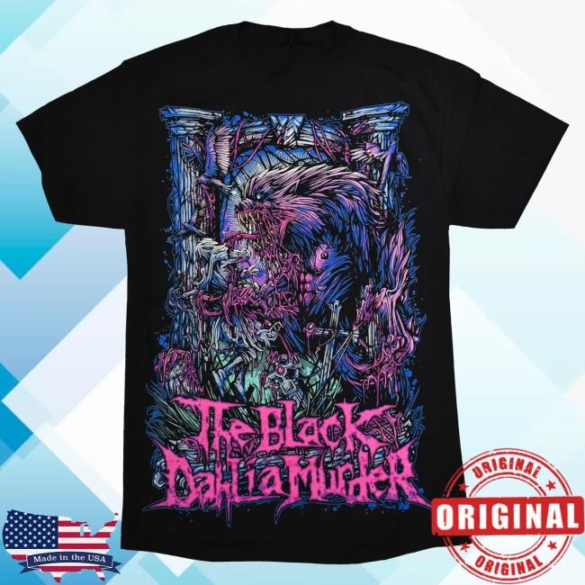 Official Night Shift Merch Store Shop The Black Dahlia Murder - Wolfman Attractive Shirt Nightshift Merch