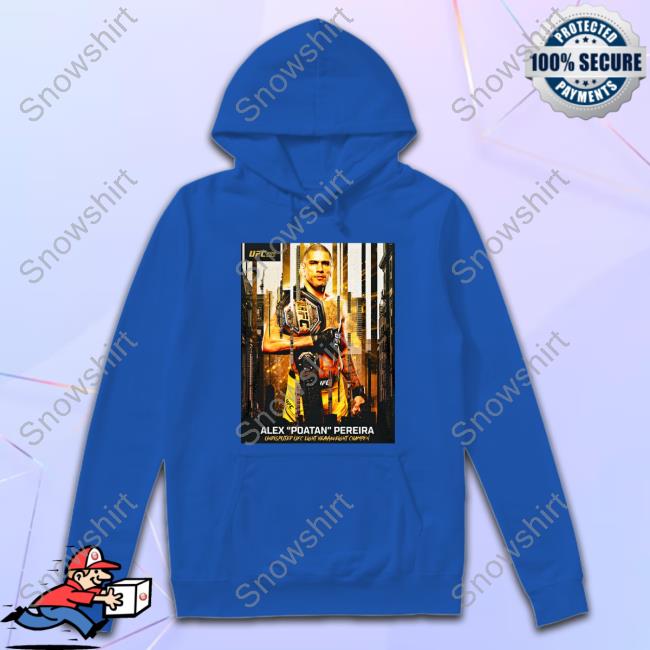 Official Ufc Store Merch Ufc Alex Pereira Champ T-Shirt
