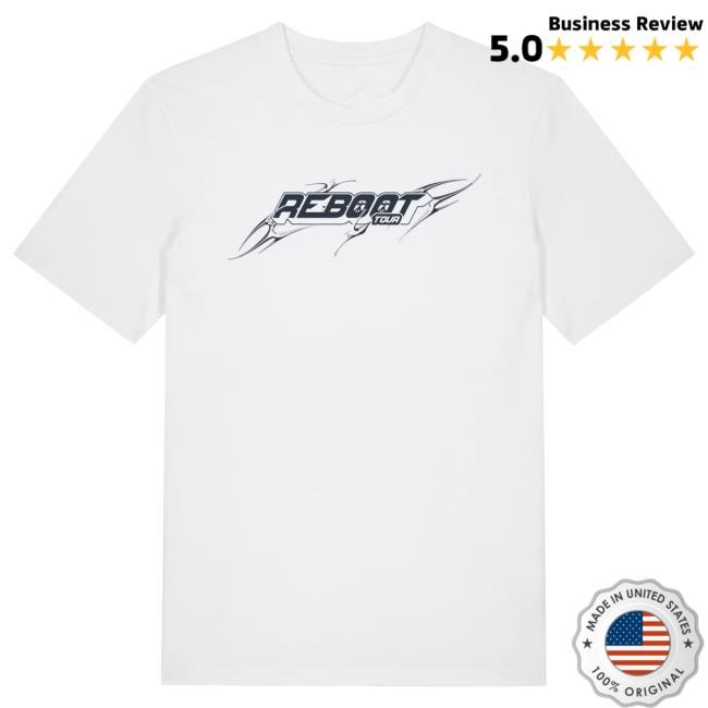 Paul Thin Camiseta Reboot Tour Blanca T Shirt Paul Thin Merch