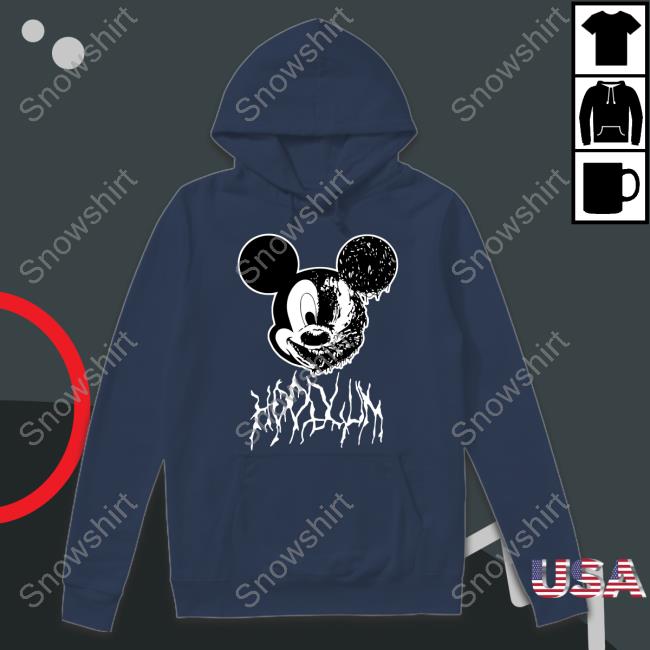 Hoodlum Shop Darby Allin Black Mouse Of Darkness Hooded Sweatshirt