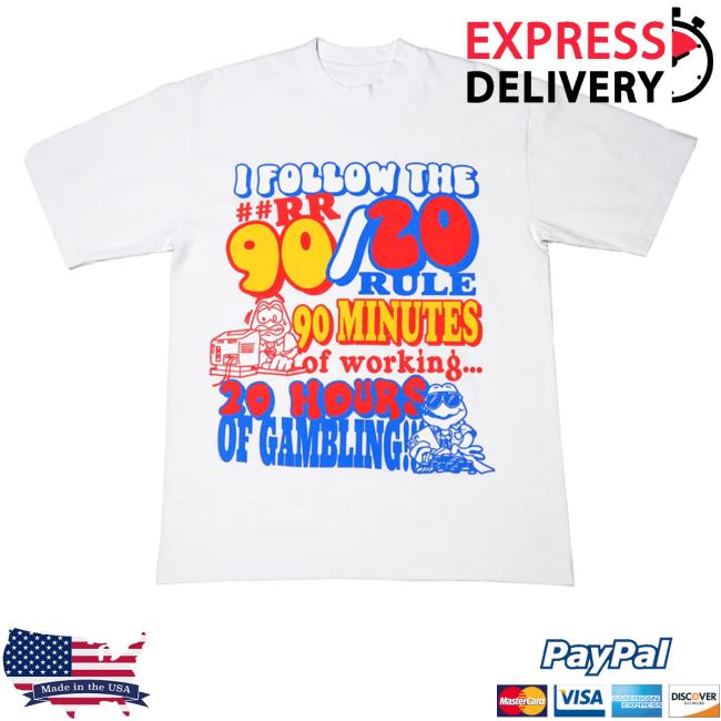 Kankan Merch 90/20 White Shirt Kankanreallyrich