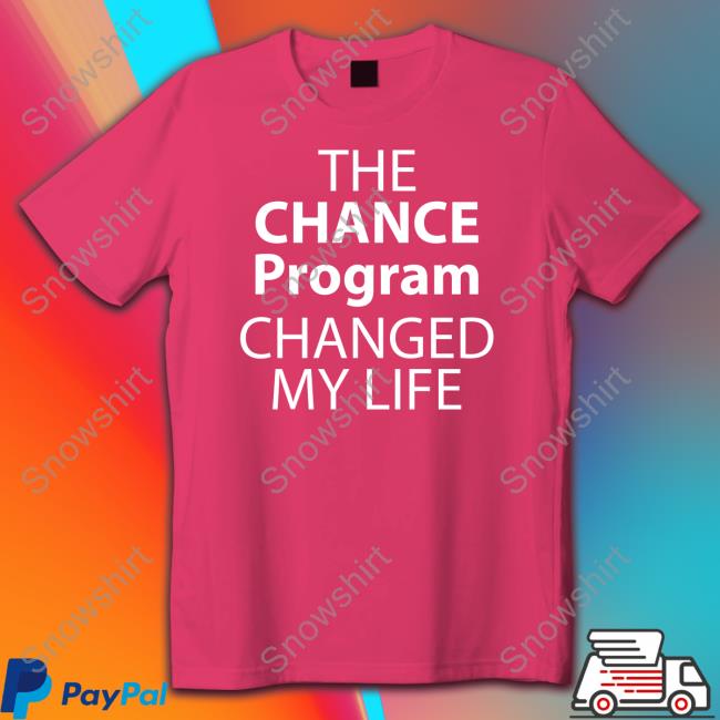 David Seymour The Chance Program Changed My Life Tee Shirt