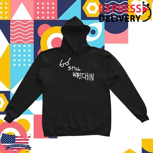 Thrasher Skateboarding Still Watchin Pullover Hoodie Black