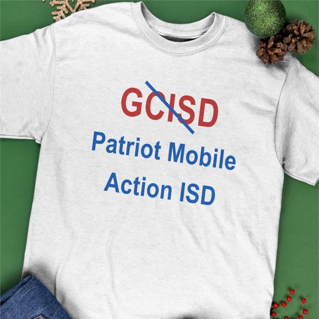 Mike Hixenbaugh Gcisd Patriot Mobile Action Isd Sweatshirts Steven Monacelli Steven Monacelli Gcisd Patriot Mobile Action Isd Shirt White Mike Hixenbaugh
