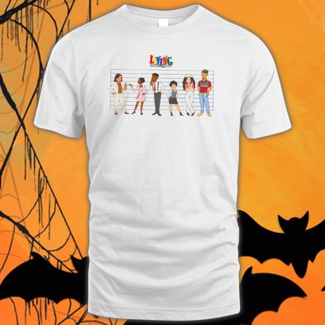 Living Single Artwork By Morgan Bissant Hooded Sweatshirt
