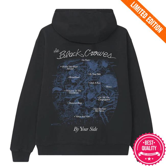 Official The Black Crowes By Your Side Attractive Hoodie Official The Black Crowes By Your Side Hoody