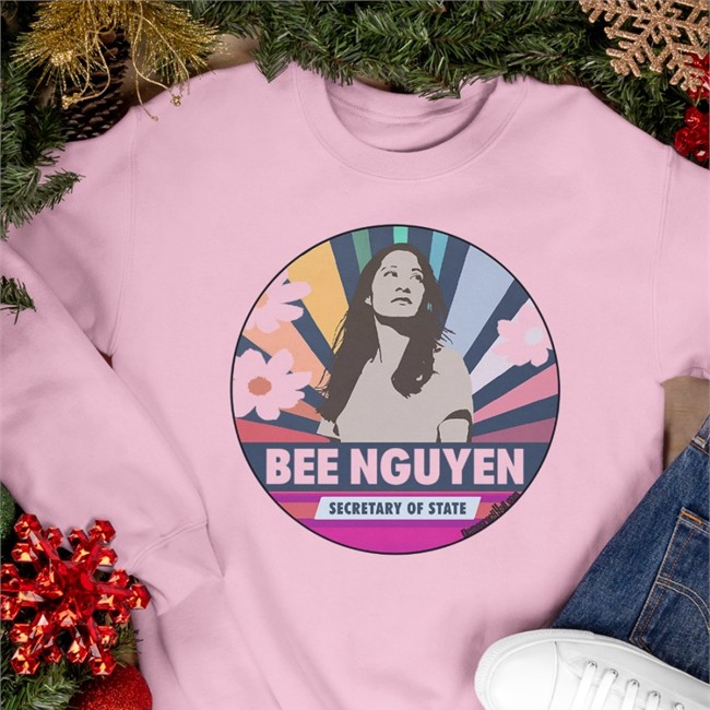 Bee Nguyen Georgia Secretary Of State 2022 Long Sleeve Doug Shipman Bee Nguyen Georgia Secretary Of State 2022 Shirt Doug Shipman