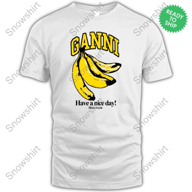 Official Ganni Tee Shirt