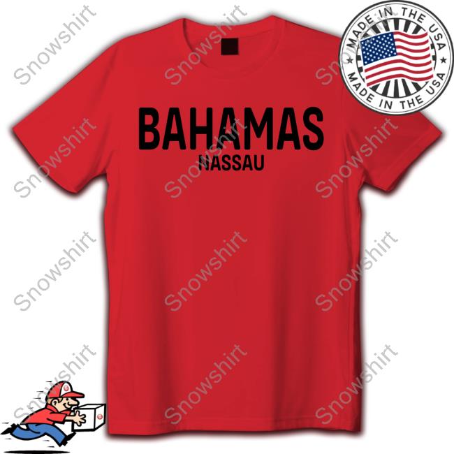 Official Thebahamascollection Merch Bahamas Nassau White Shirts