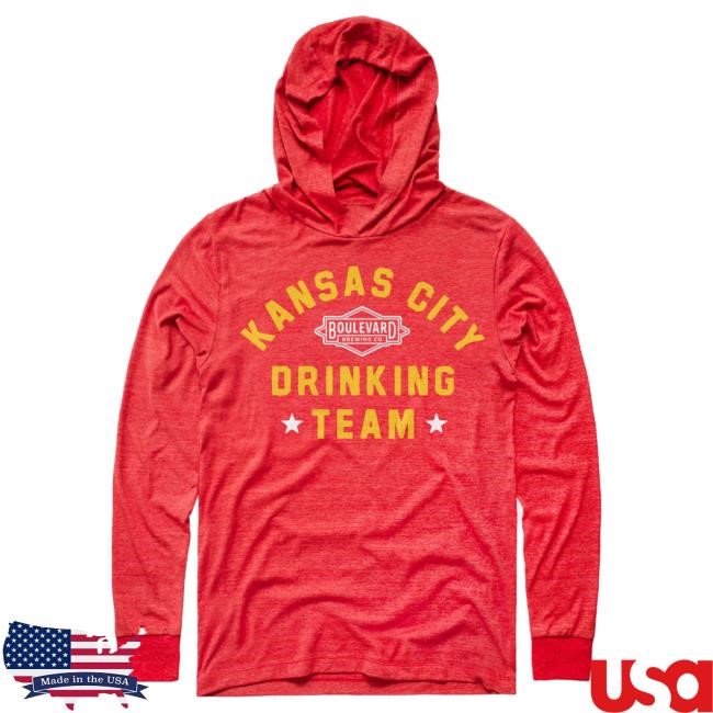KC Drinking Team Lightweight Hoodies Charlie Hustle Merch Store Official