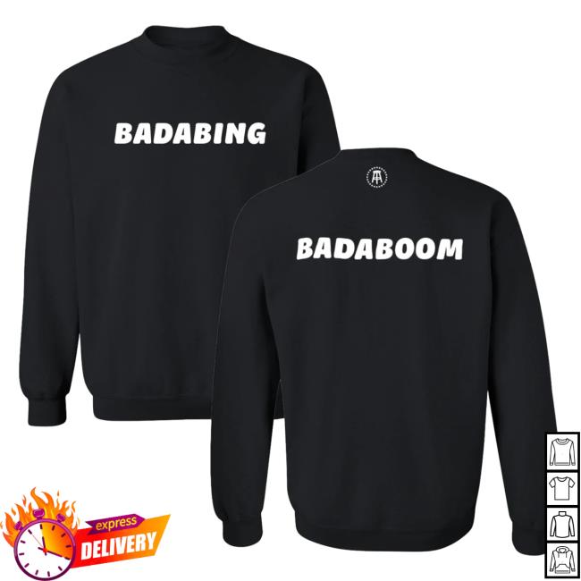 Official Barstool Huskies Merch Store Barstool Sports BADABING Hoodie Black Barstoolhuskies Apparel Clothing Shop