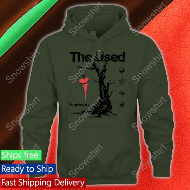 The Used Merch Love Heart Work Long Sleeve Tee