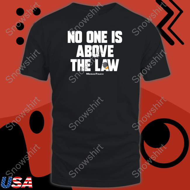 No One Is Above The Law Hoodie