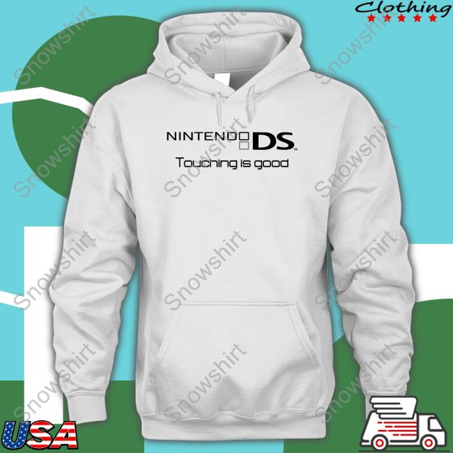 Official Nintendo Ds Touching Is Good T Shirt