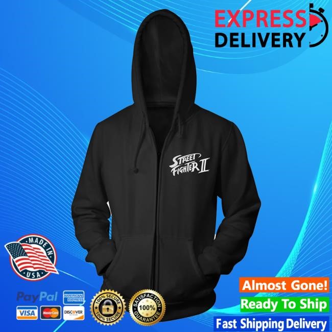 Official Gutter Garbs Street Fighter II - Hooded Sweatshirt