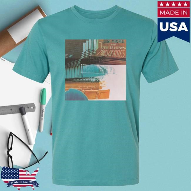Joni Mitchell Merch Miles Of Aisles S/s Shirt Joni Mitchell Shop