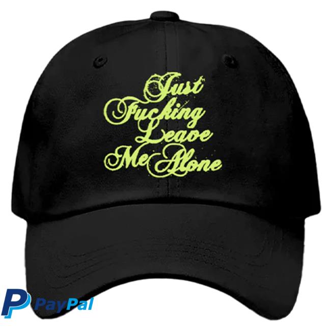 Official Interscope Records Billie Eilish Merch Store Leave Me Alone Twill Hat Billie Eilish Apparel Clothing Shop