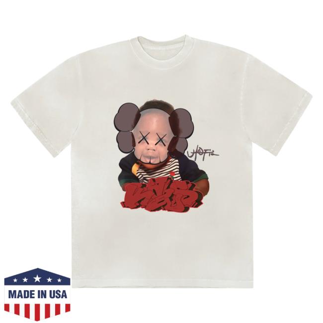 Official Travis Scott Merch Store Travis Scott x KAWS Utopia I L/S Tee White TravisScott Shop