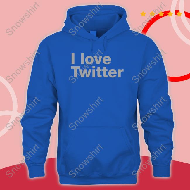 I Love Twitter T Shirt Elon Musk I Love Twitter Long Sleeve T Shirt