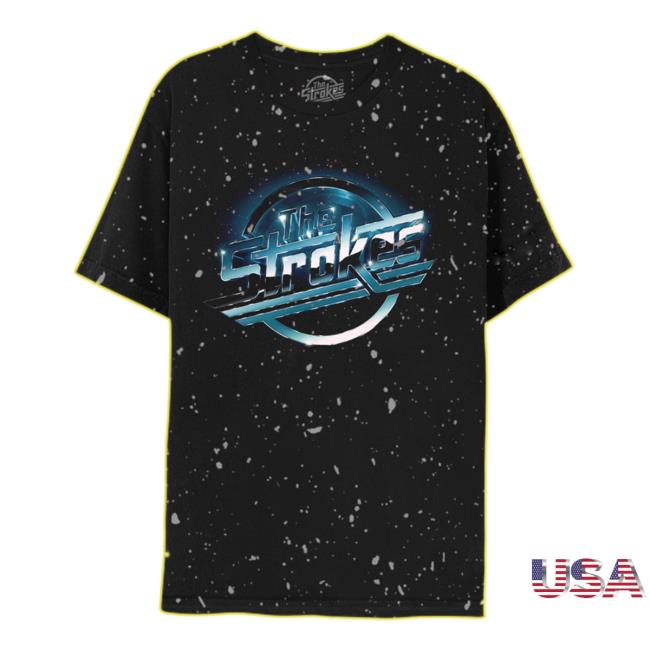 The Strokes Merch Magna Splatter Paint Tee