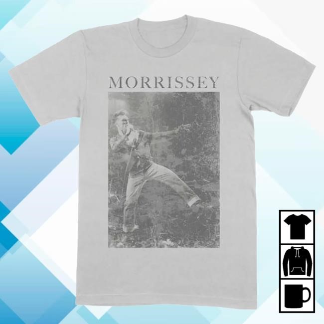 Mporium Vintage Photo Tshirt Heather Grey Official Morrissey Merch Store Shop