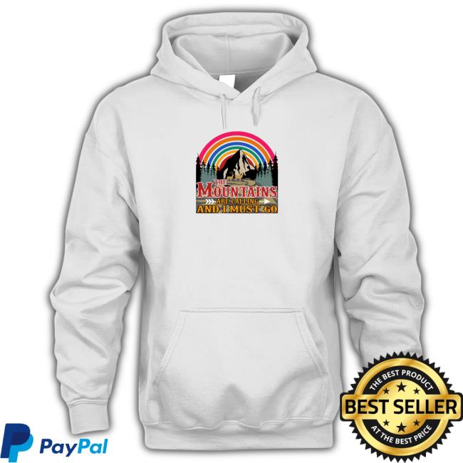 Official Spreadshirt Merch Store Shop The Mountains Are Calling Andi Must Go Shirt New Spread Shirt