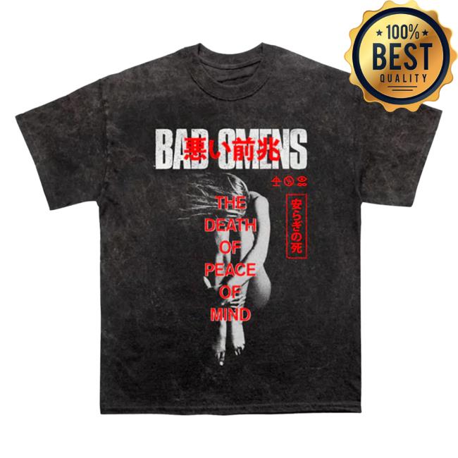 Official Sumerian Records Merch Store Bad Omens - Take Me First Mineral Wash Tee