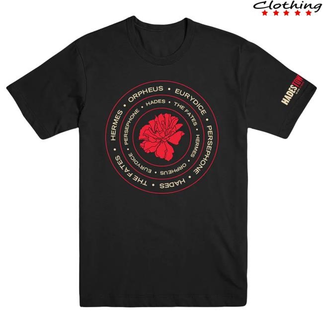 Official Hadestown Merch Hadestown Names Popover Shirt