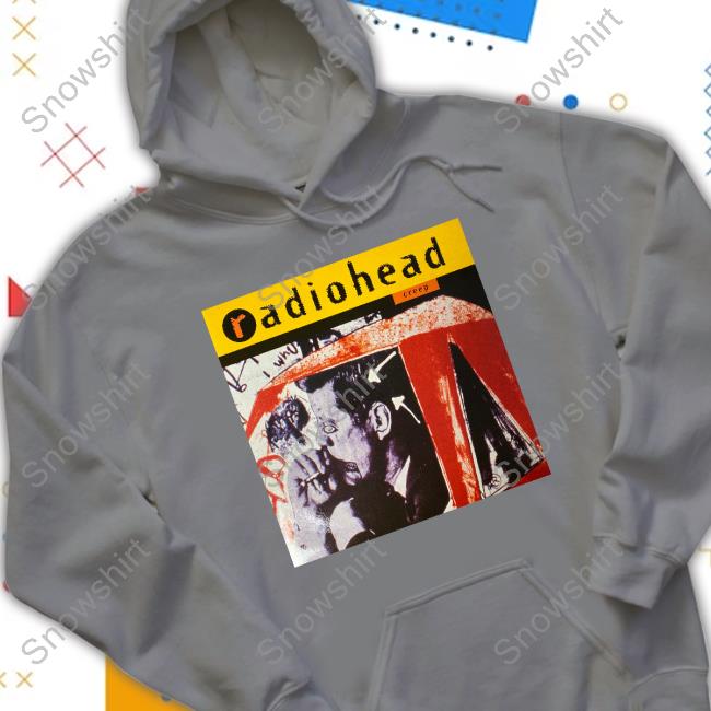 Official Radiohead Creep Crewneck Sweatshirt Radiohead Creep Standart Album Tank Top