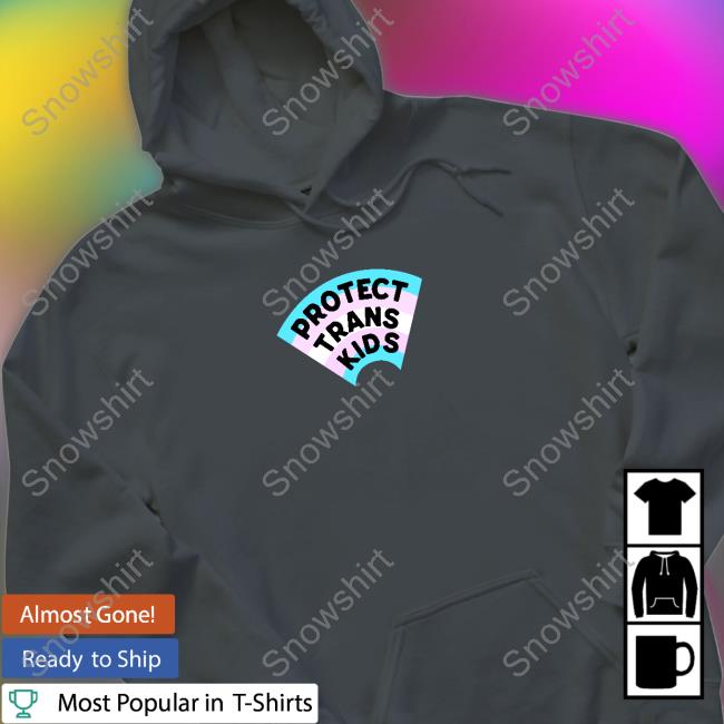 Official MegEmikoArt Protect Trans Kids Long Sleeve T Shirt