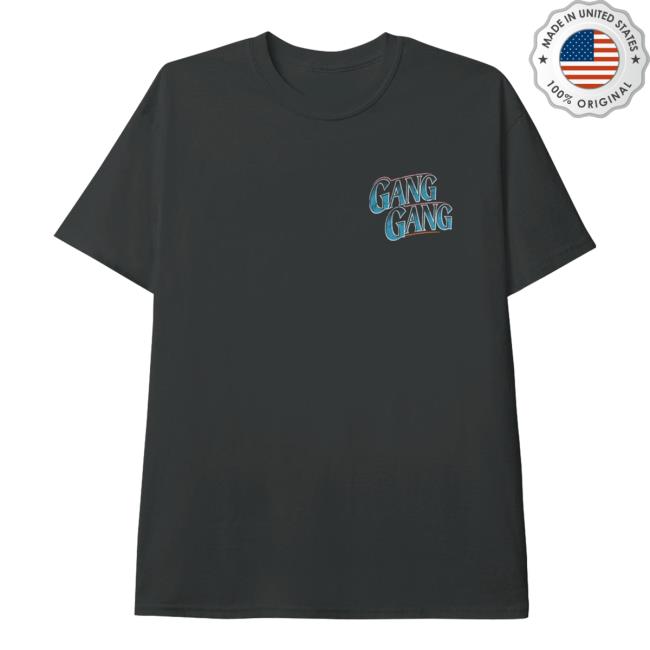 Theo Von Merch Store Gang Gang Palm Tree Short Sleeve Shirt