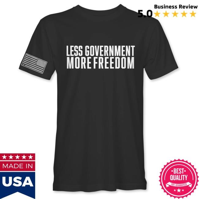 Official Hodgetwins Merch Shop Less Government More Freedom Attractive Shirt